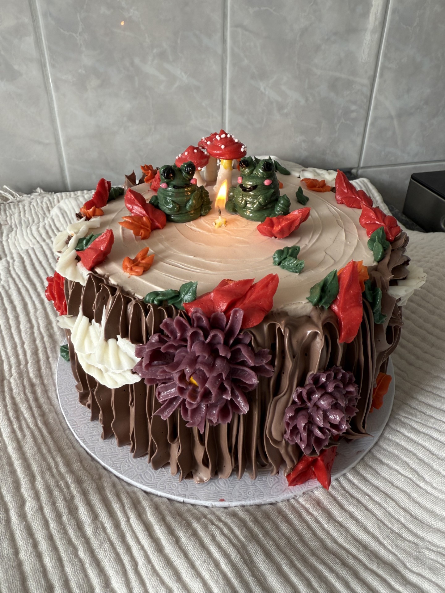 Forest/Autumn Core Cake